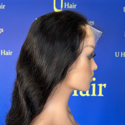 16”-30”Body wave Natural color HD wig