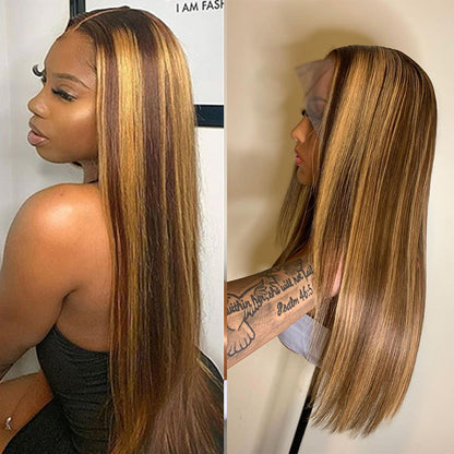 13*4 Highlight wig