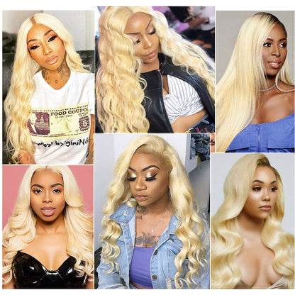 13*6 /180% /613 Lace Front Wigs ,613 Hd Lace Frontal Wig,613 Blonde Full Lace Wig Human Hair