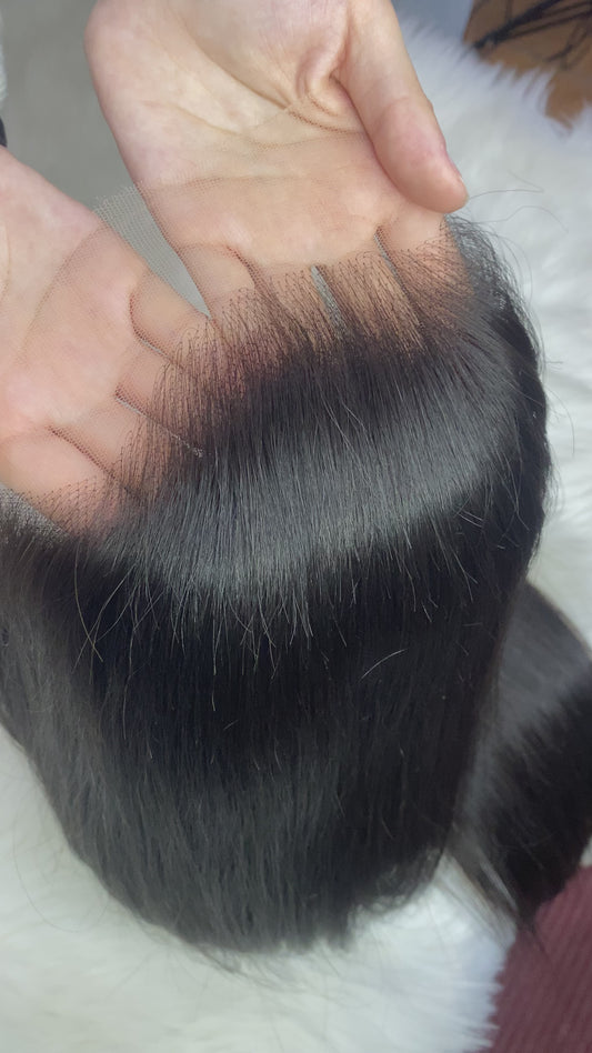 Body wave natural color wig